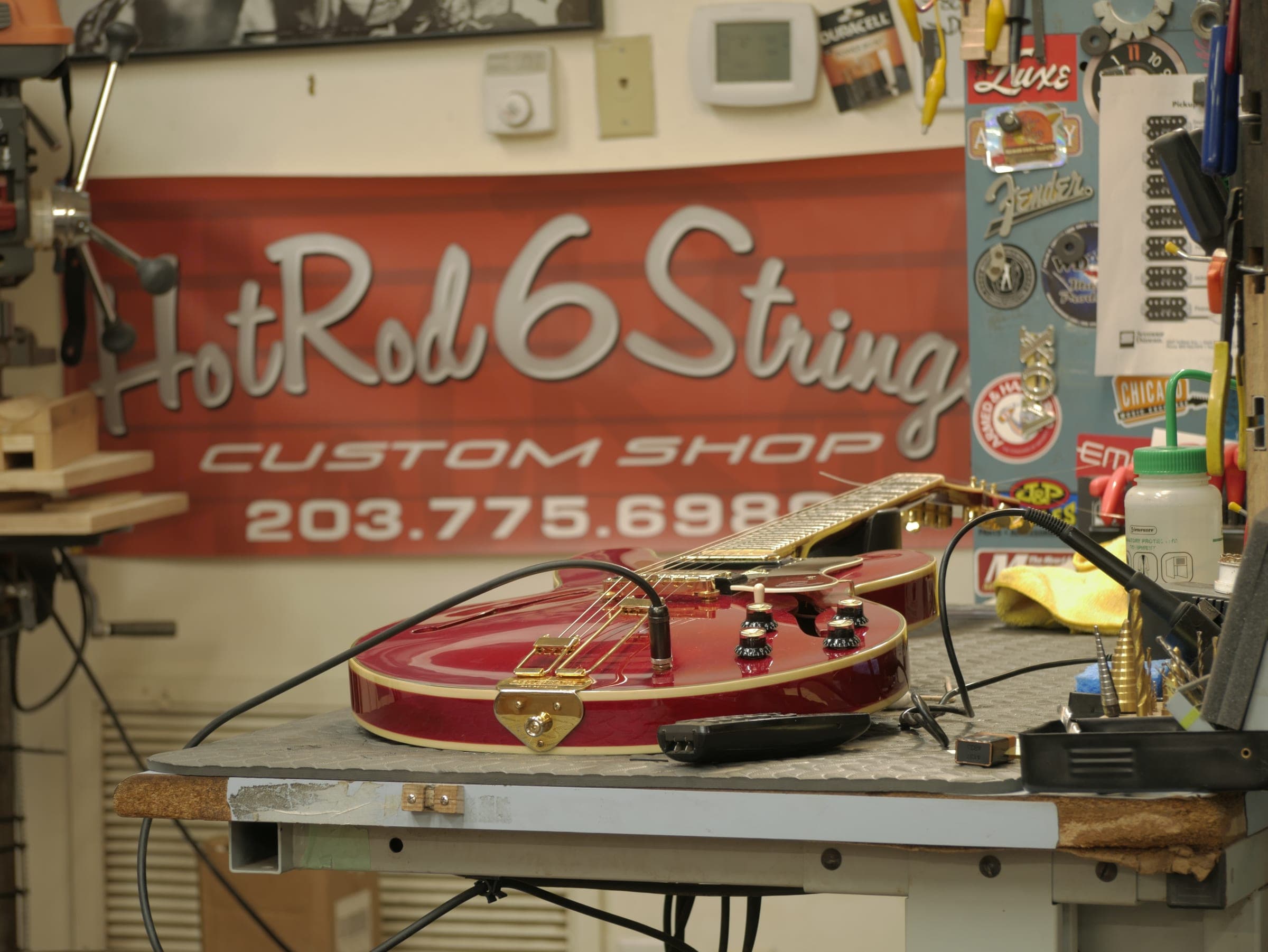 Hot Rod 6 Strings, Guitar shop / Build